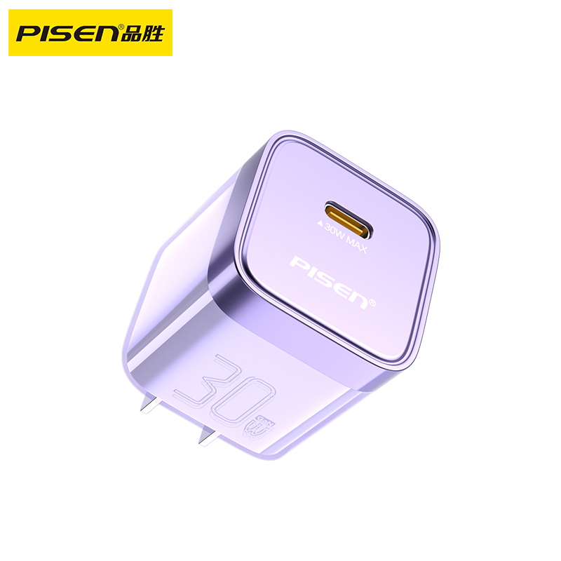 某某PISEN QUICK PD30W水晶双色款单口快速充电器(TP-C19 )