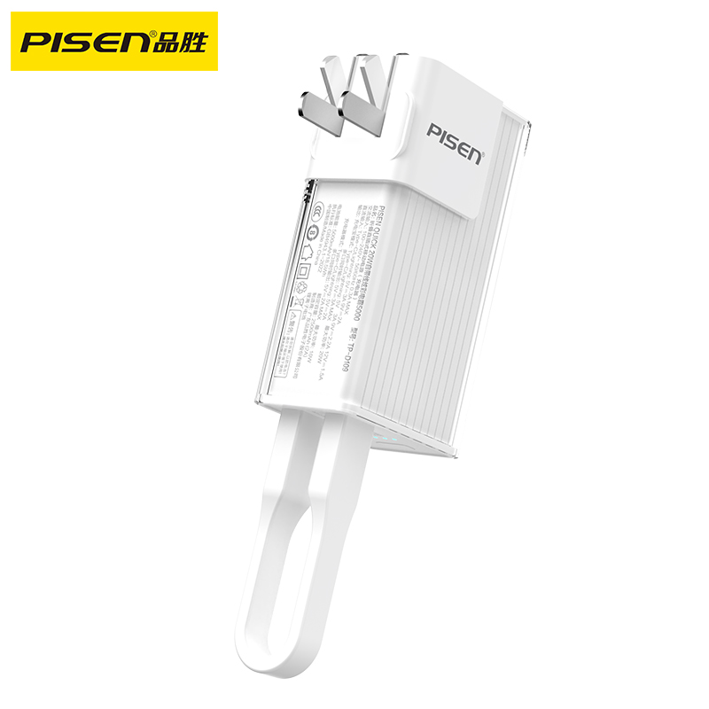 某某PISEN 20W自带线炫彩电霸5000mAh(TP-D109)